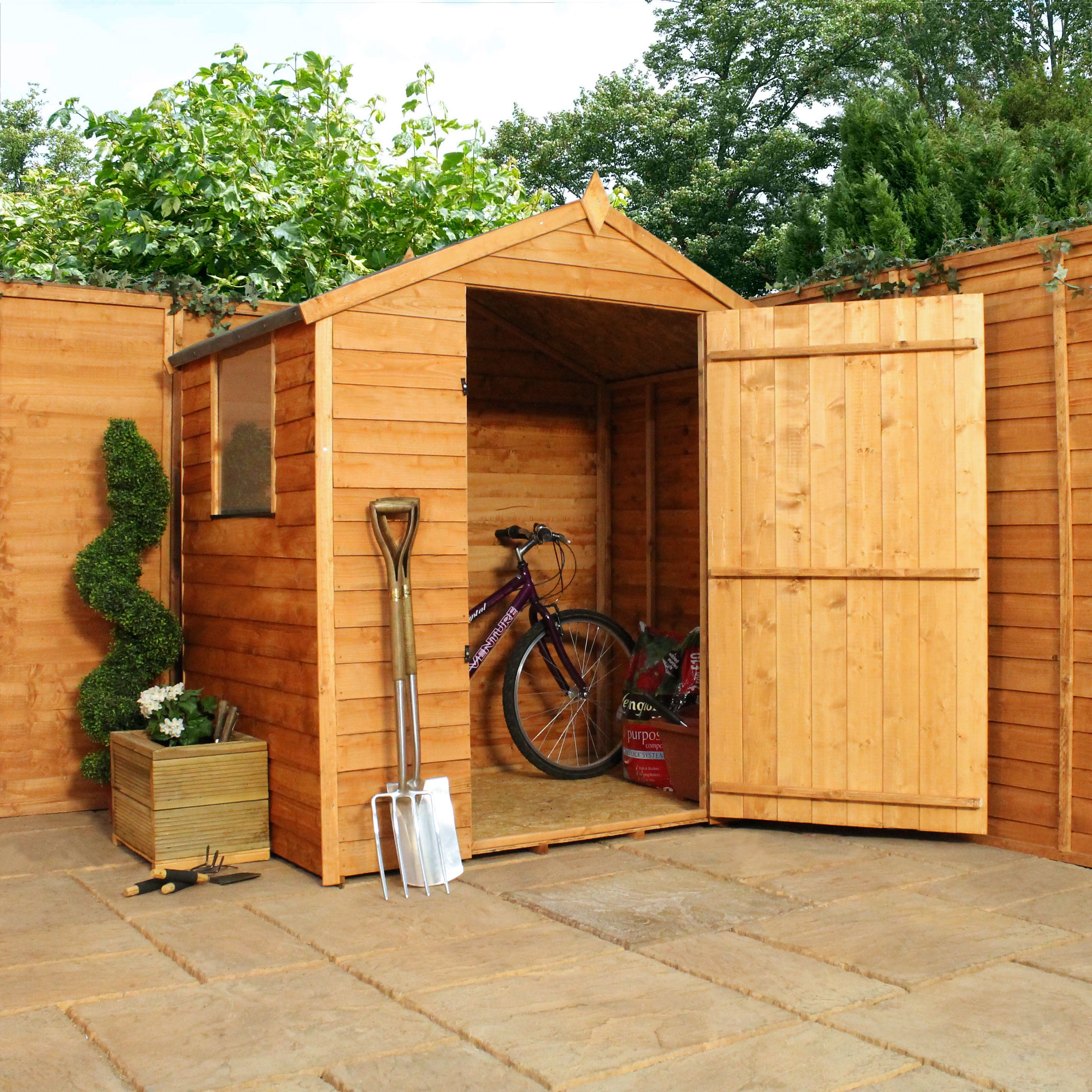 OXFORD 3ft x 6ft Super Saver Overlap Apex Shed