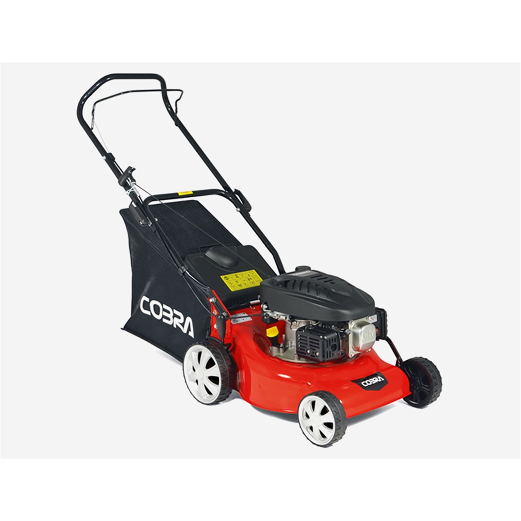 ... 40cm Petrol Push Rotary Lawnmower - Free Oil &amp; Free Next Day Delivery