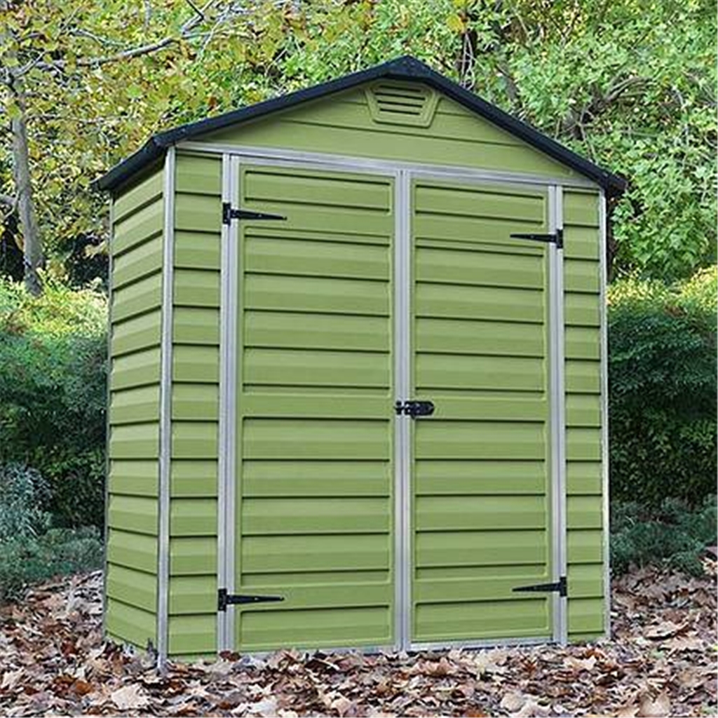 OXFORD PLASTIC SHEDS INSTALLED 3ft x 6ft Plastic