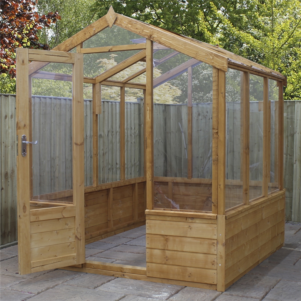OXFORD GREENHOUSES 6ft x 6ft (1.8 x 1.9m) Premier Styrene Glazed Tongue