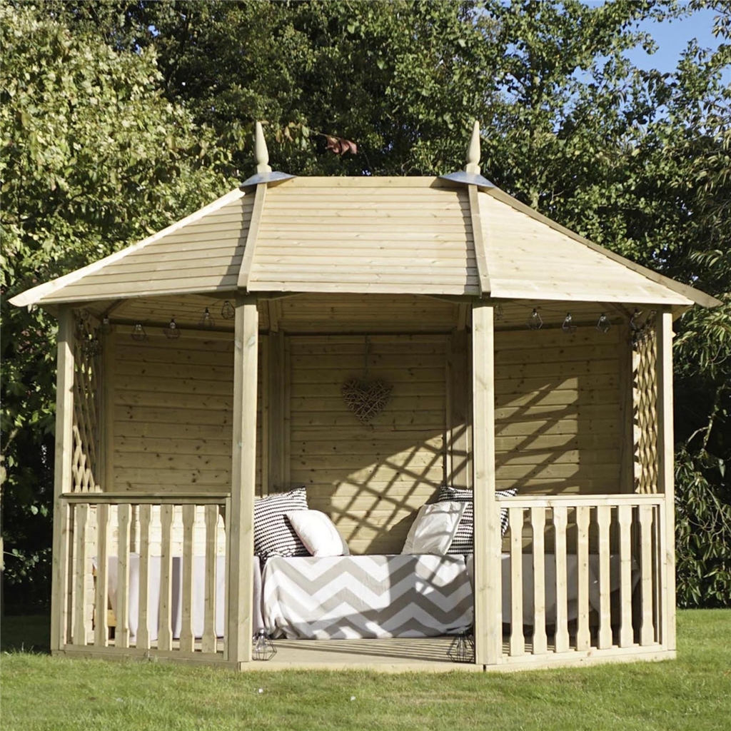 OXFORD GAZEBO 8' 8" x 11' 9 Pressure Treated