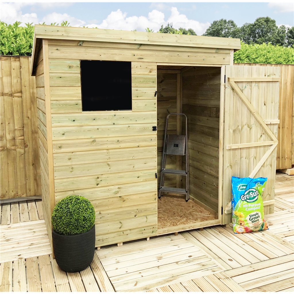 ShedsWarehouse.com | Aston Installed | INSTALLED 6FT x 5FT 