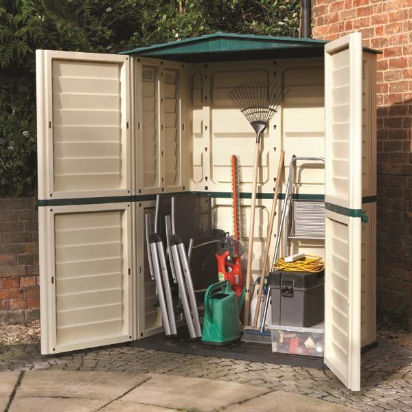 ... | Rowlinson | 5ft x 3ft Rowlinson Plastic Tall Shed (1510mm x 830mm