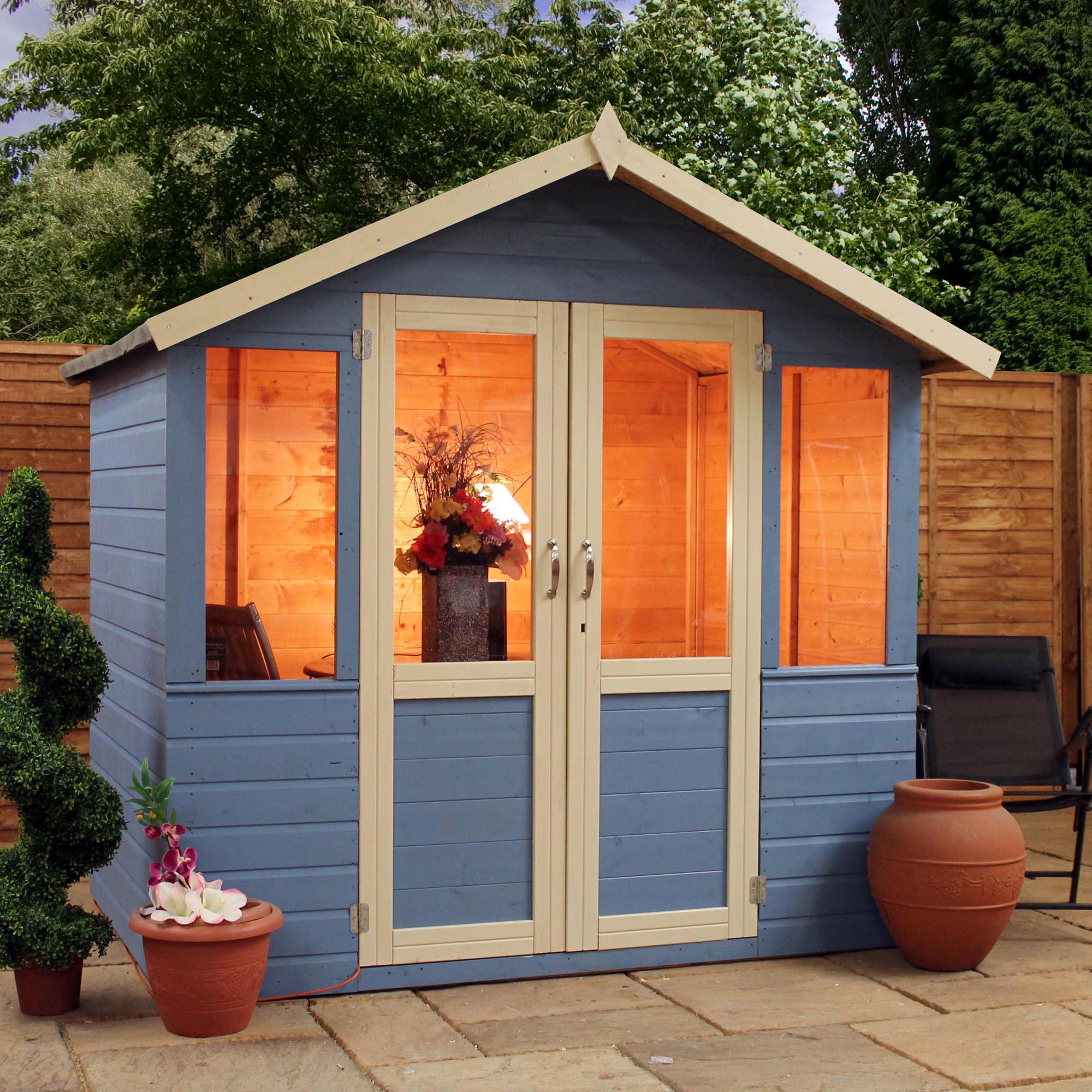 ShedsWarehouse.com | OXFORD SUMMERHOUSES | 7ft x 5ft Devon 