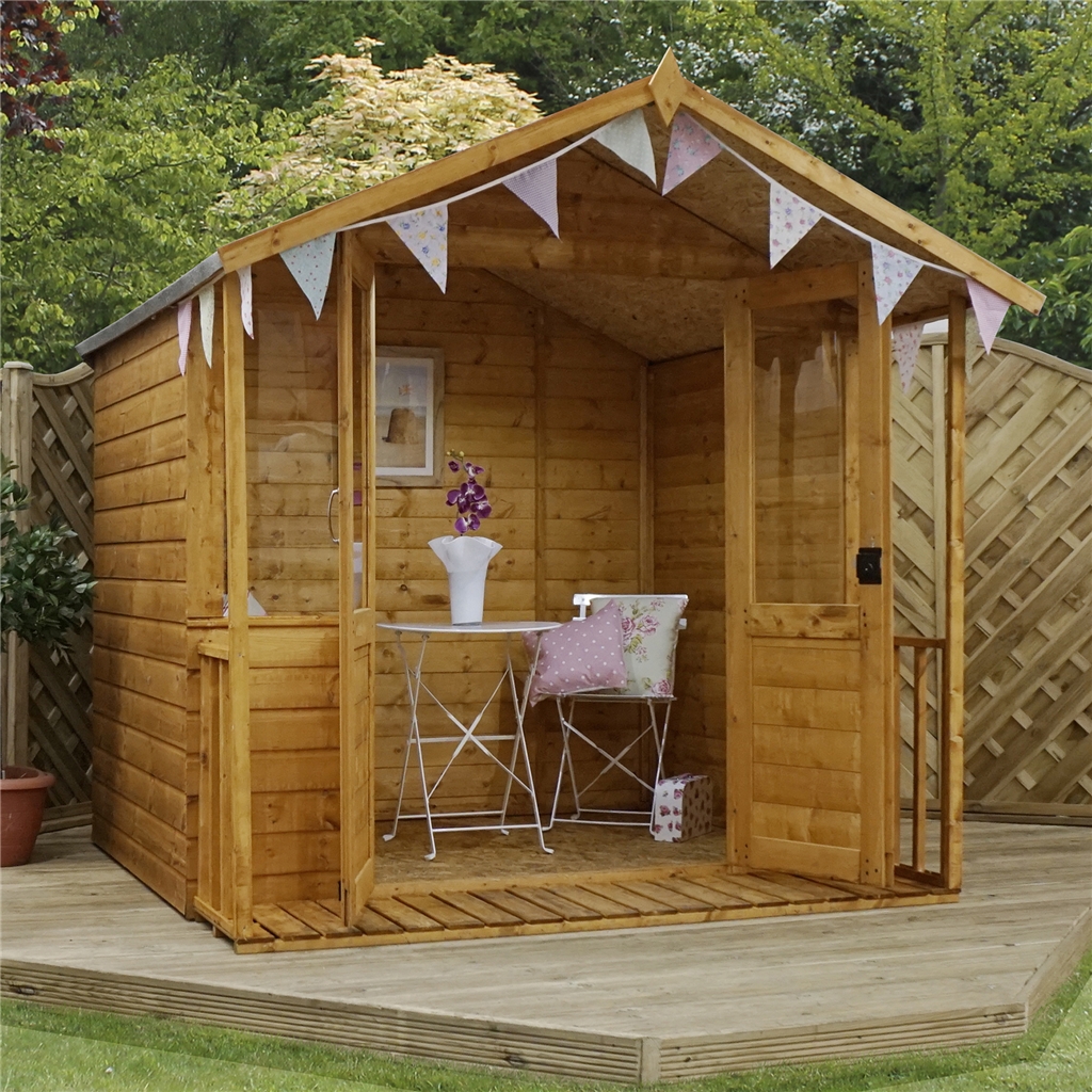 ShedsWarehouse.com | OXFORD SUMMERHOUSES | 7ft x 7ft (2.12m x 1.95m