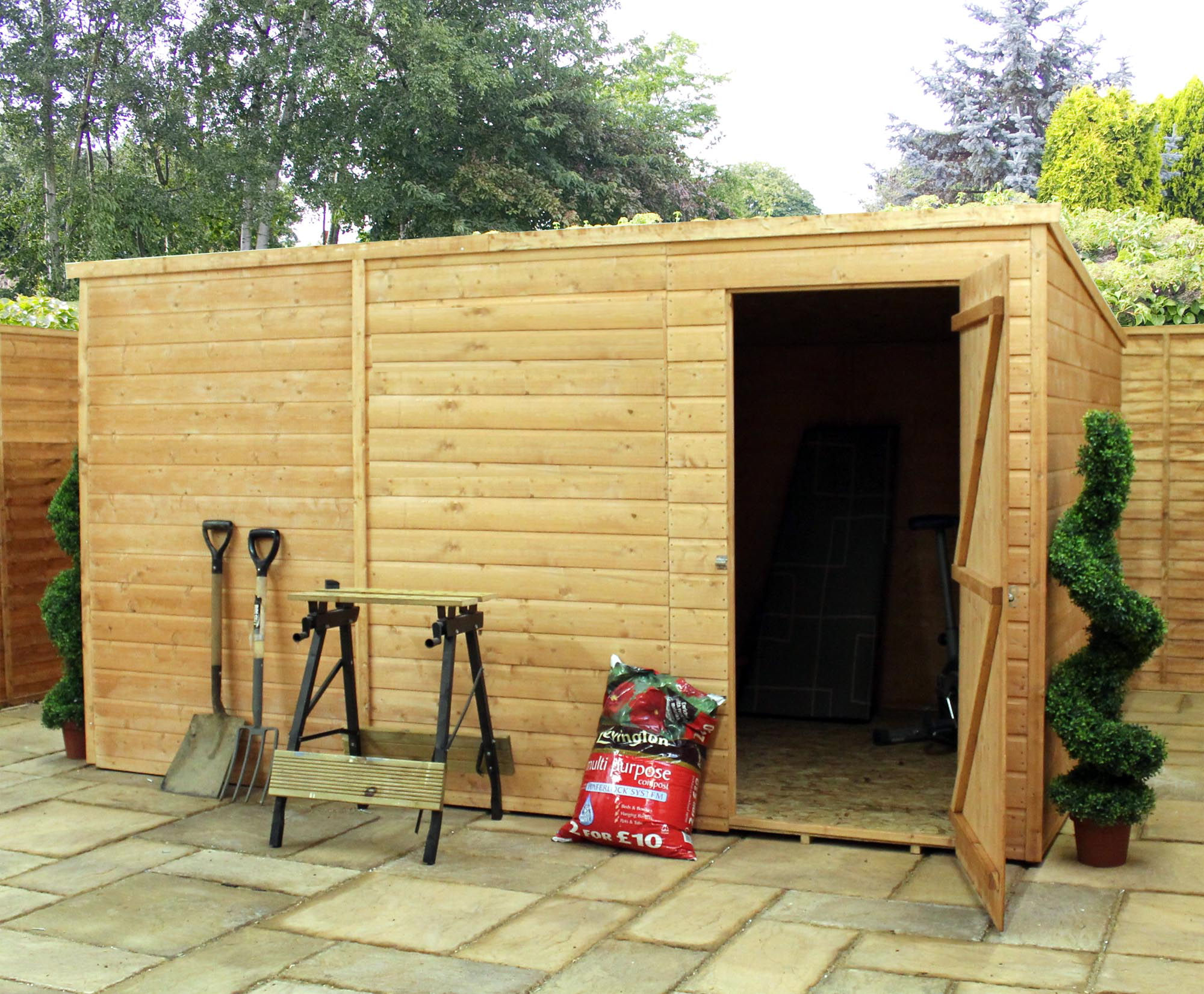 OXFORD 10ft x 8ft Windowless Tongue & Groove