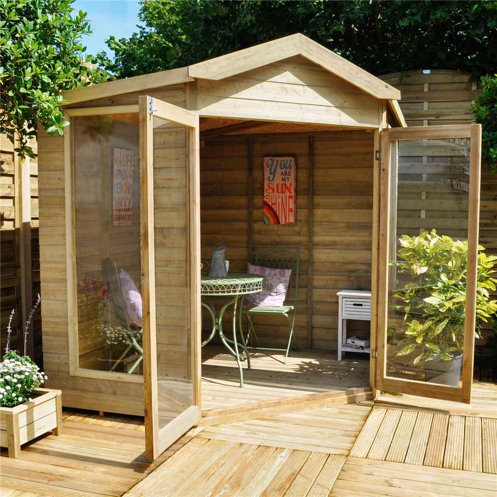 ShedsWarehouse Hanbury Summerhouses 7ft X 7ft Marigold Corner shedswarehouse-hanbury-summerhouses-7ft-x-7ft-marigold-corner
