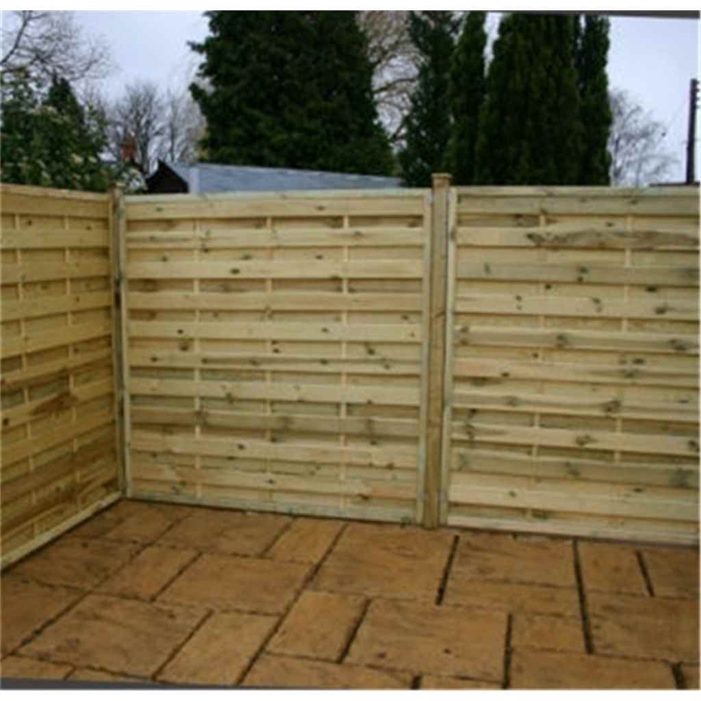 OXFORD FENCING 4FT Pressure Treated Horizontal