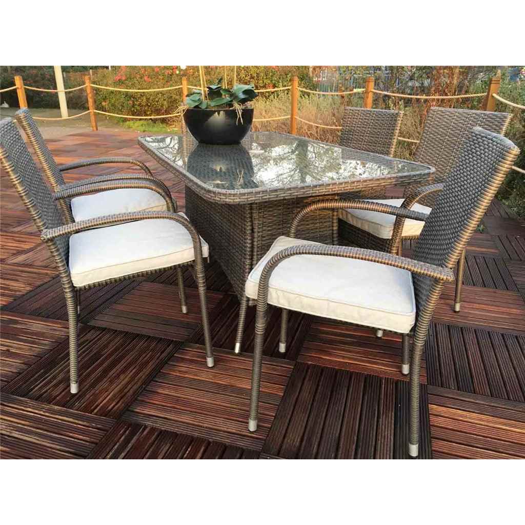 Shedswarehouse Com Garden Furniture Marlow Flat Weave Slate To Enlarge