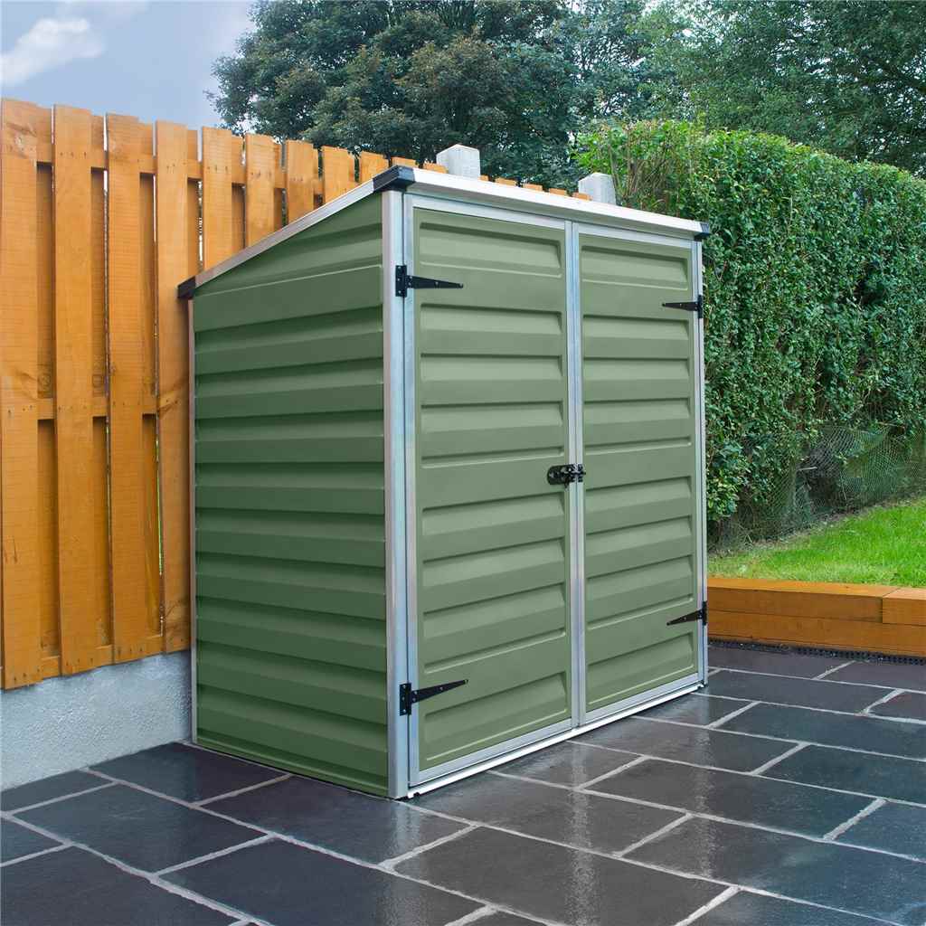 OXFORD PLASTIC SHEDS 4 x 3 Plastic Green Garden