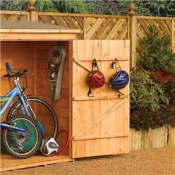 6ft X 3ft (1825mm X 825mm) Deluxe Rowlinson Tongue & Groove Wallstore Bike / Shed
