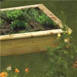 Deluxe Raised Bed/sandpit (4ft X 4ft)