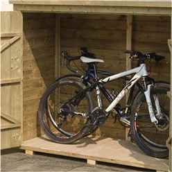 6ft x 3ft Deluxe Overlap Wall Store