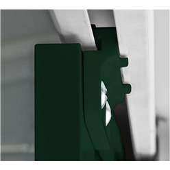 10ft x 6ft Premier EasyFix – Apex – Metal Shed - Heritage Green (3.07m x 1.85m)