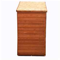 4ft x 3ft (0.91m x 1.20m) - Overlap Shed - Windowless - Double Doors