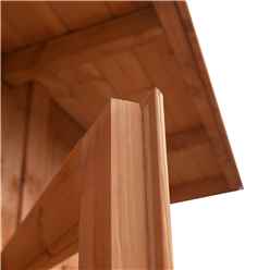 12ft X 10ft (3.59m X 2.99m) - Premier Pent Wooden Summerhouses - 6 Windows - Double Doors - 12mm T&g Walls - Extra Strength Floor 16mm T&g