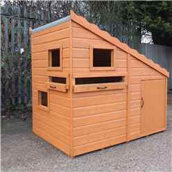 INSTALLED - 6ft x 4ft (1.79m x 1.19m) - Stowe Command Post Playhouse INSTALLATION INCLUDED