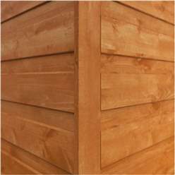 8ft x 4ft Tongue and Groove Pent Shed (12mm Tongue and Groove Floor and Roof)