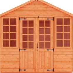 8ft X 8ft Classic Summerhouse (12mm Tongue And Groove Floor And Apex Roof)