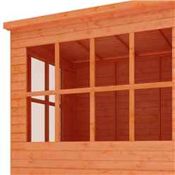 6ft X 6ft Pent Summerhouse (12mm Tongue And Groove Floor And Roof)
