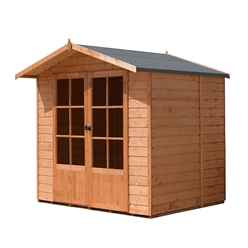 7ft x 5ft Premier Wooden Summerhouse (12mm Tongue And Groove Floor)