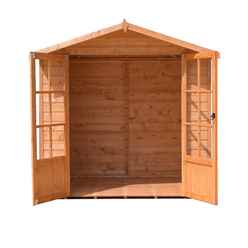 7ft x 5ft Premier Wooden Summerhouse (12mm Tongue And Groove Floor)