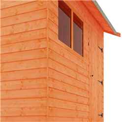 6ft X 4ft Reverse Tongue And Groove Shed (12mm Tongue And Groove Floor And Reverse Apex Roof)