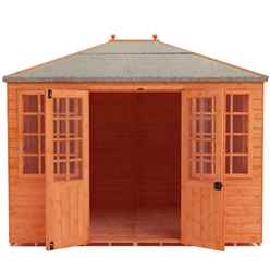 8ft X 8ft Pavilion Summerhouse (12mm Tongue And Groove Floor And Roof)