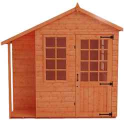 8ft X 8ft Storage Summerhouse (12mm Tongue And Groove Floor And Roof)
