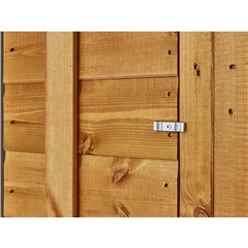 4ft x 4ft  Premium Tongue and Groove Pent Shed - Single Door - Windowless - 12mm Tongue and Groove Floor and Roof