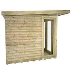 18ft X 8ft Garden Room 16mm Tongue And Groove (16mm Tongue And Groove Floor And Roof)
