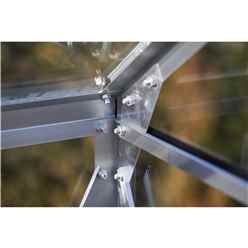 6ft X 6ft Value Anodised Aluminium Frame Greenhouse