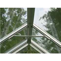 6ft X 6ft Premier Low Threshold Aluminium Frame Greenhouse