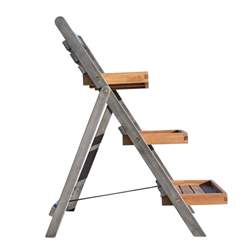 Hardwood Small Plant Ladder (1.6ft X 2.1ft)