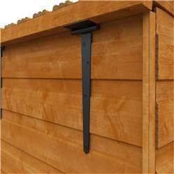 Double Bin Store (12mm Tongue And Groove Floor And Pent Roof)