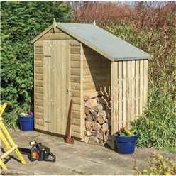 4ft x 3ft Oxford Shed with Lean To