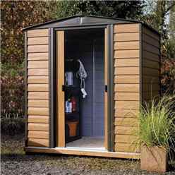 Installed 6ft X 5ft Woodvale Metal Shed (1940mm X 1510mm) Includes Floor And Installation