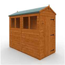 8ft X 4ft Tongue And Groove Shed (12mm Tongue And Groove Floor And Apex Roof)