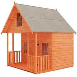 8ft X 8ft Club Playhouse (12mm Tongue And Groove Floor And Roof)