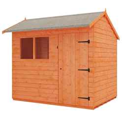12ft X 6ft Reverse Tongue And Groove Shed (12mm Tongue And Groove Floor And Reverse Apex Roof)
