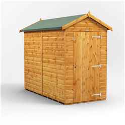 8ft x 4ft Premium Tongue and Groove Apex Shed - Single Door - Windowless - 12mm Tongue and Groove Floor and Roof