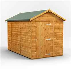 10ft x 6ft Premium Tongue and Groove Apex Shed - Single Door - Windowless - 12mm Tongue and Groove Floor and Roof
