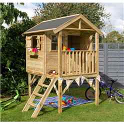 6.2ft x 6.6ft Lookout Playhouse (2.05m X 1.89m)