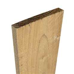 Pressure Treated Timber Gravel Board – Green - Order With Minimum 3 Panels