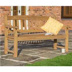 3 Seater Heavy Duty Wooden Bench (5ft X 3ft)