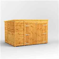 8ft x 5ft  Premium Tongue and Groove Pent Bike Shed - 12mm Tongue and Groove Floor and Roof