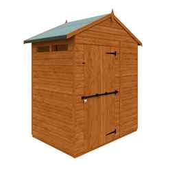 4ft X 6ft Tongue And Groove Security Shed (12mm Tongue And Groove Floor And Apex Roof)