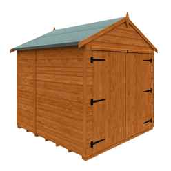 6ft X 6ft Tongue And Groove Apex Bike Shed (12mm Tongue And Groove Floor And Apex Roof)