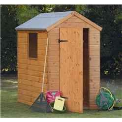 6ft X 4ft (1.84m X 1.33m) Wooden Shiplap Apex Shed
