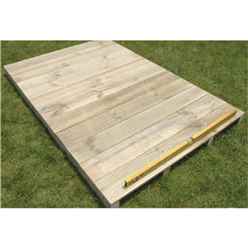 Timber Floor Kit 4ft X 8ft (madrid) - Lean To Pent